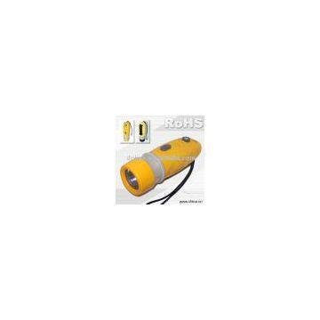 Sell Crank Dynamo Flashlight with Radio and Mobile Charger