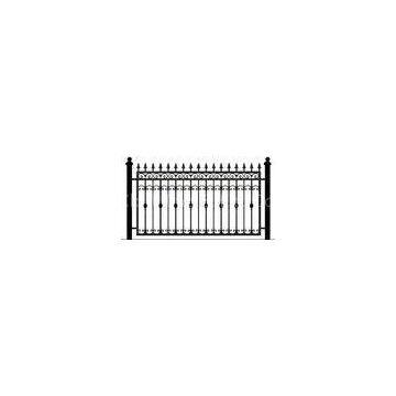 Iron PVC Pipe Metal Mesh Fencing , Protective Hot Welded Mesh Fence