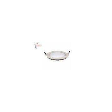 Brightness Recessed 9 Watt Round LED Panel Light Nature White For Office
