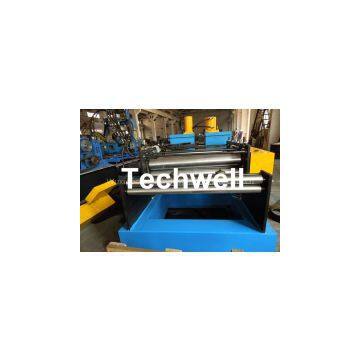 GCr15 Steel Roller, 16 Steps Forming Station Cable Tray Profile / Cable Ladder Roll Forming Machine