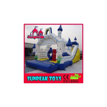 SL-1556 Wholesale Castle Inflatable Snow Slide