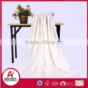 100% knitted acrylic blanket corner sofa blanket
