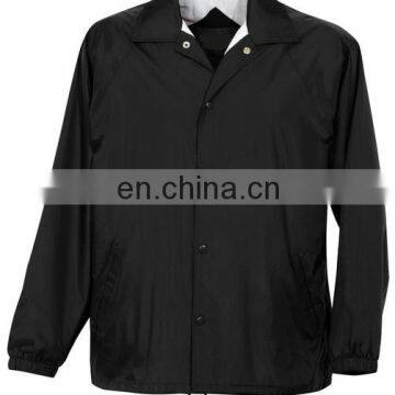 2016nylon Coach Jacket Men's Netball/sports/outdoor Custom Sublimation Microfiber Coach Jackets Wholesale