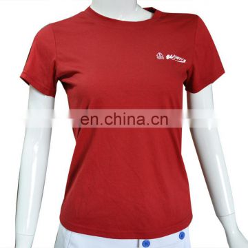 cheap hot sale red printing t shirt