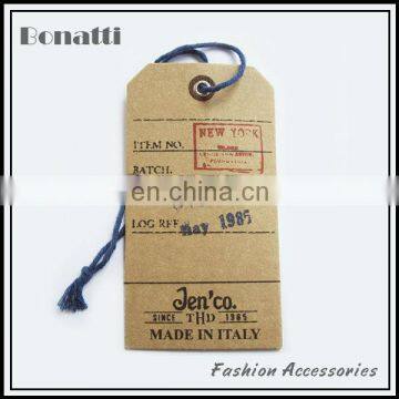 2014 fashion design paper hang tag design