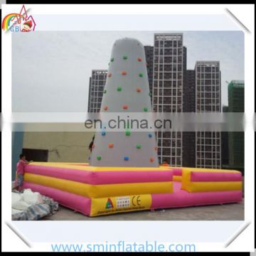 Hot sell inflatable rock climbing wall, inflatable climbing mountain,exciting climbing game for sport event