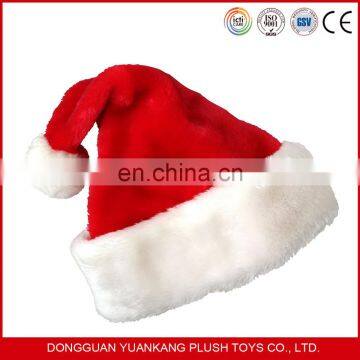 2016 ICTI Audited Funny Plush Christmas Hat for Promotional Gift