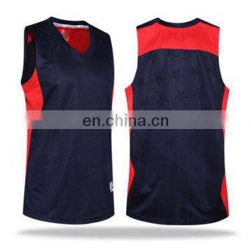 OEM boy students basketball jersey black color design2016