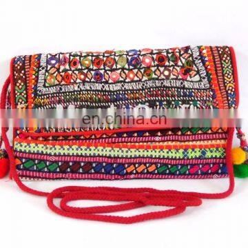 Gypsy Banjara Wallet, Tribal Banjara Clutch, Vintage Banjara Girl's Wallet, Handmade Clutch Bag