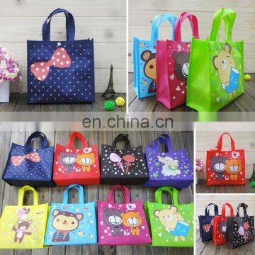 cheap nonwoven carton tote bags for kid