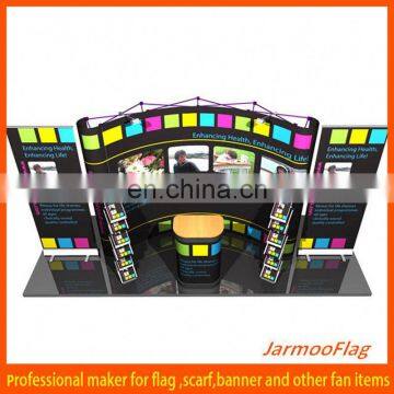 marketing retractable spring pop up display cobination