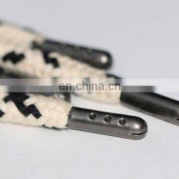 New Design Customized Logo Cheap Colorful Shoelaces With Metal Aglet photo-3