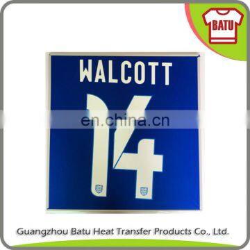 Club Hot Printing Names And Numbers For Soccer Jersey