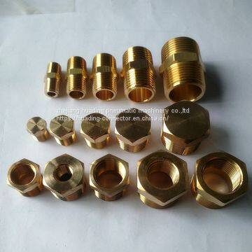 Brass Reducing Bushing F1/4xM1/2, BSP ,BSPT,NPT,G,ZG Reducer Adaptor