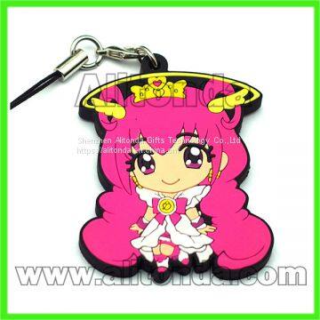 Custom Pvc Soft Cartoon Animal Figure Pendant for Bag Mobile Phone photo-4