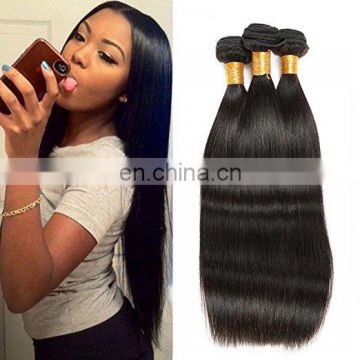 Virgin brazilian hair straight wave free sample hair bundles