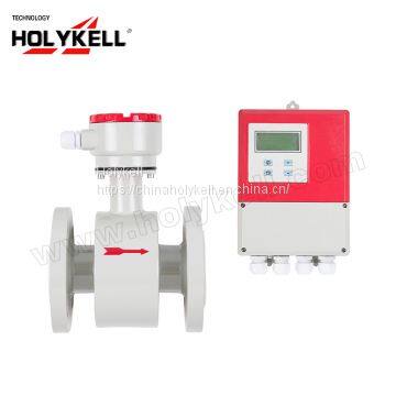 Holykell OEM 4800E DN400 4-20Ma Electromagnetic Water Flow Meter photo-4