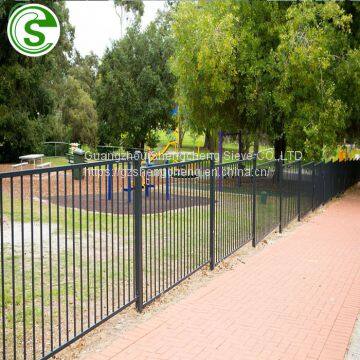 Secure wrought iron fencing lowes