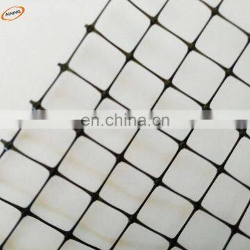 Extrusive bird aviary mesh net