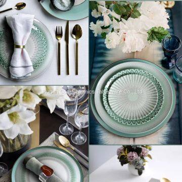 White Ceramic Porcelain High Quality Dinnerware Sets With Embossment photo-2