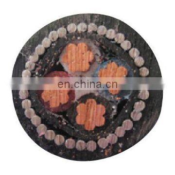 0.6/1KV 4 Core 25mm2 35mm2 Copper Wire Underground Armored Power Cable photo-6