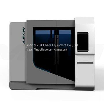 Full Cover Fiber Laser Metal Cutting Machine With Exchange Table MTF3015G photo-2