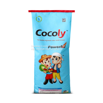 Гранулированный водорастворимый удобрение Cocoly с уникальной формулой