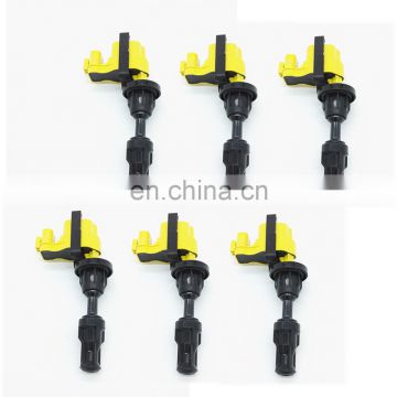 6Pcs Ignition Coil Pack For Nissan 300ZX, for Fairlady Z, J30 VG30DE VG30DETT