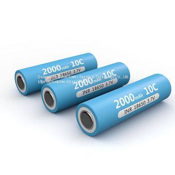 Lightweight Power Battery 18650-2000-10C