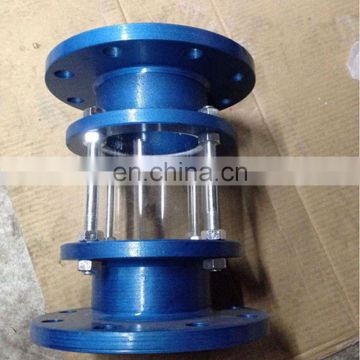 Fiberglass Hight Temperature Flange Connection Sight Glass