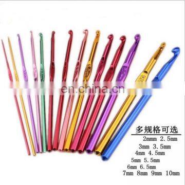Yarn Craftsman Manufacturer Wholesale 2-10mm Aluminum Crochet Hook Set Knitting Needles Hook for Crochet Yarn photo-2