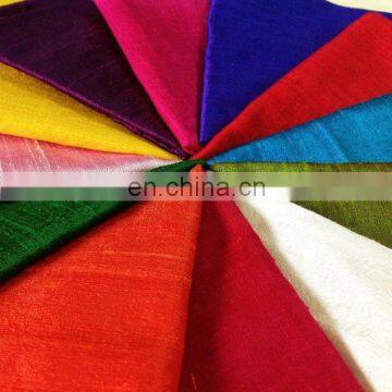 High quality 100% polyester faux dupioni silk fabric for curtain