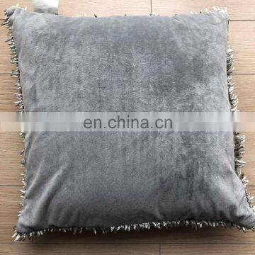 100% Polyester Chenille Cushion for Car Seat Sofa photo-2
