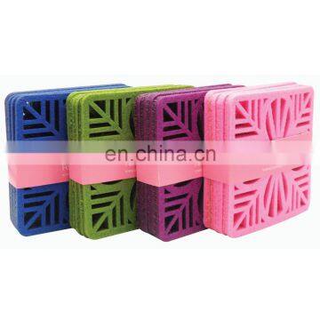 Wholesale Durable Tea Trivet Felt Cup Mat Coast Custom Palcemat and Coaster photo-6