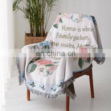 RAWHOUSE Factory Wholesale Price Boho Picnic Custom Woven Blanket Tapestry Use for Sofas Covers photo-7