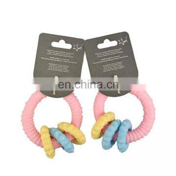 Ring Shape Dog Play Toy Puppy Chew Toy for Small Dogs Cute Shape and Color photo-6