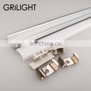 aluminum extruded type profile aluminium u channel for led strip lighting