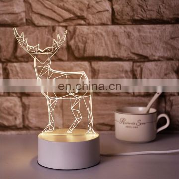 High Quality Low Price Rechargeable Led Giraffe  Lamps Night Light For Kids