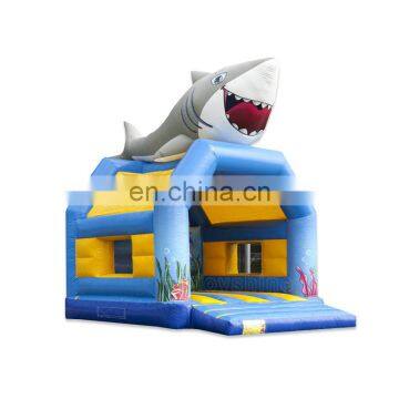 Shark Bounce House Kids Jumping Bouncy Castle Inflatable Bouncer Commercial