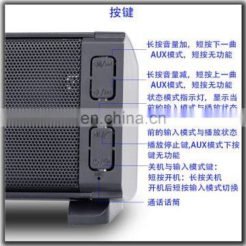 Wholesale Hot TV Mini Sound Bar Wireless Mini Bluetooth 5.0 Speaker Home Surround SoundBar for Theater Laptop Computer Speaker photo-3