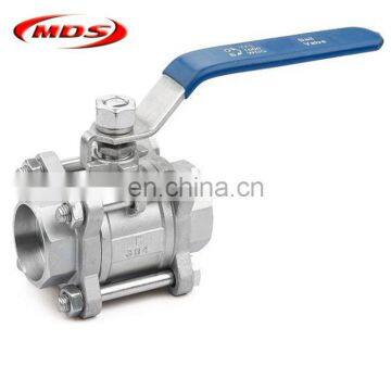 China supplier of stainless steel SS304 fully welded ball valve pn40 cw617n