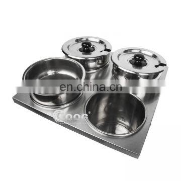 New Arrival Stainless Steel Soup Warmer Commercial Electric Food Bain Marie photo-2