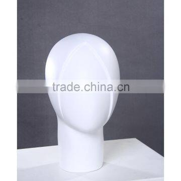 Fiberglass Female White Head Mannequin Dispaly Jewelry/ Hat /scarf/wig Mannequin Head H1084 photo-5