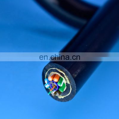 Submarine fiber optic cable kevlar reinforced cable