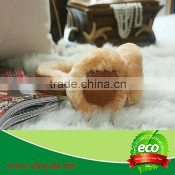 Wholesale Sheep Wool Fluffy Earmuffs photo-2