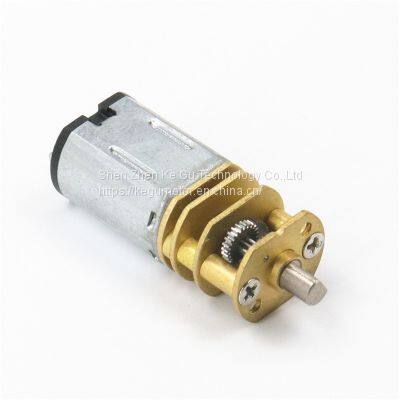Mini Low Noise Gearbox Valve With Electric 10mm Metal Gear Motor for Car Modification photo-4