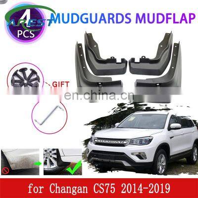New 4PCS for Changan CS75 2014 2015 2016 2017 2018 2019 Mudguards Mudflap Fender Mud Flaps Splash Protect Accessories