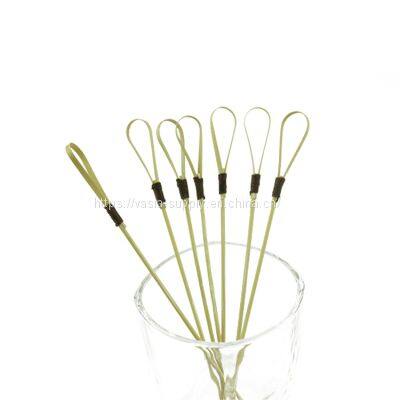 35cm Natural Bamboo Bbq Rotisserie Bamboo Skewers for Restaurant photo-2