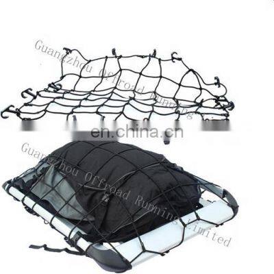 car cargo trunk organizer car roof luggage net cover cargo mesh net 4x4