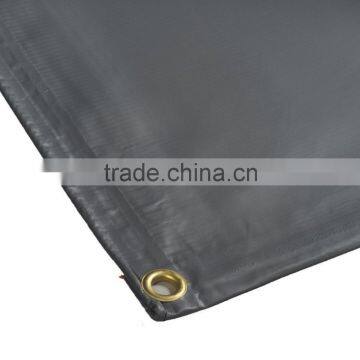 Black Heavey Duty Waterproof Truck Trailer Pvc Tarpaulin Custom Vinyl Tarps photo-6